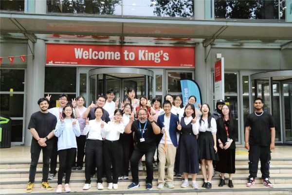Medical students went to KCL for a summer exchange.&nbsp;